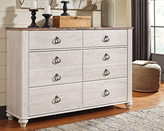 Willowton Dresser - Eclectic 79 Furniture Store