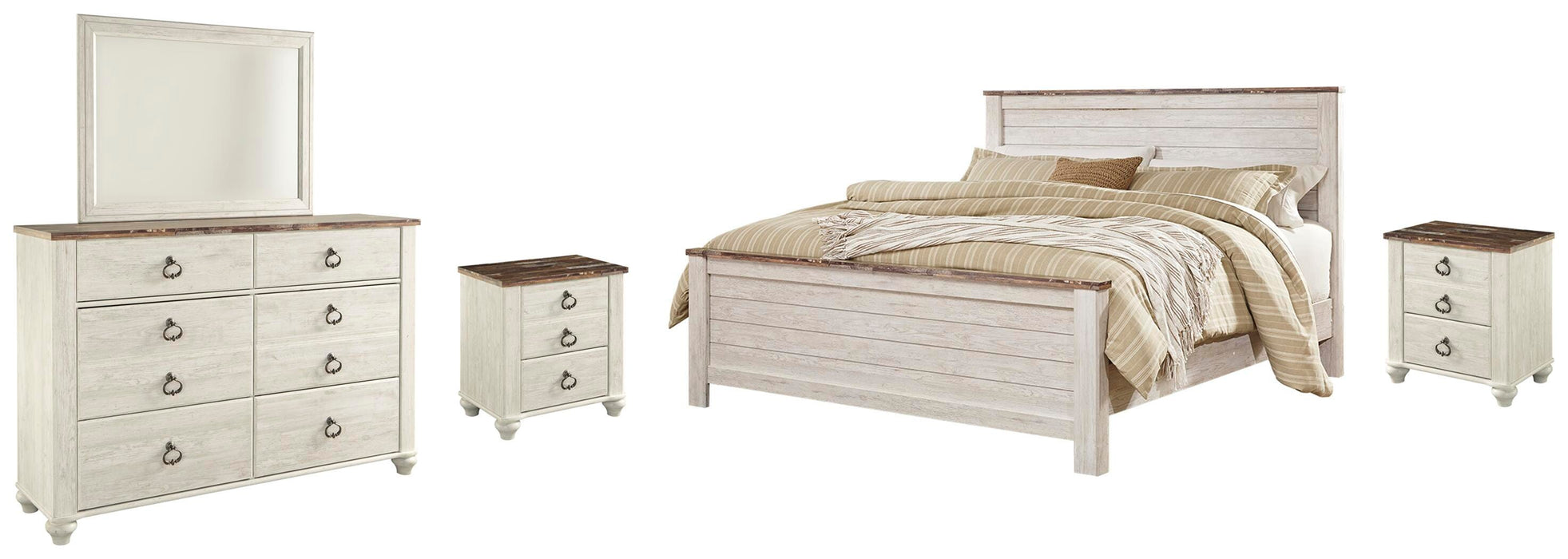 Willowton Bedroom Set - Eclectic 79 Furniture Store