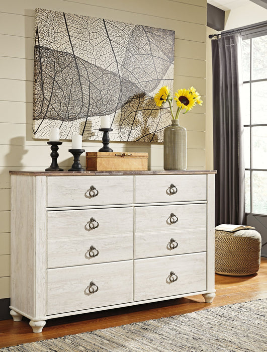 Willowton Dresser - Eclectic 79 Furniture Store