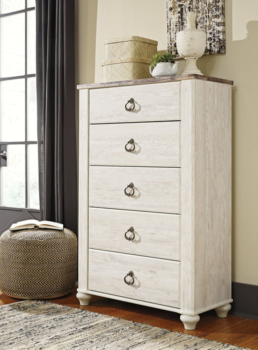 Willowton Chest of Drawers - Eclectic 79 Furniture Store