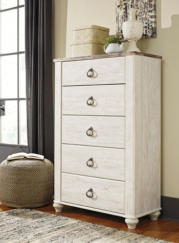 Willowton Chest of Drawers - Eclectic 79 Furniture Store