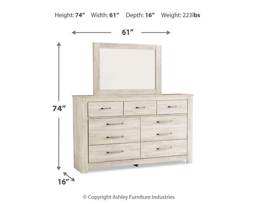 Bellaby Dresser and Mirror - Eclectic 79 Furniture Store
