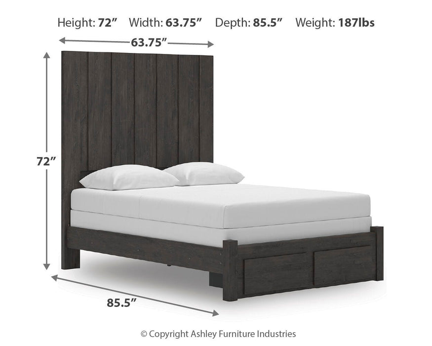 Fraluna Bed - Eclectic 79 Furniture Store