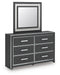 Zuraleus Dresser and Mirror - Eclectic 79 Furniture Store