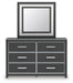 Zuraleus Dresser and Mirror - Eclectic 79 Furniture Store