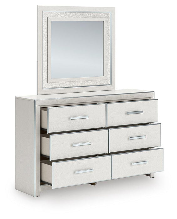 Zuraleus Dresser and Mirror - Eclectic 79 Furniture Store