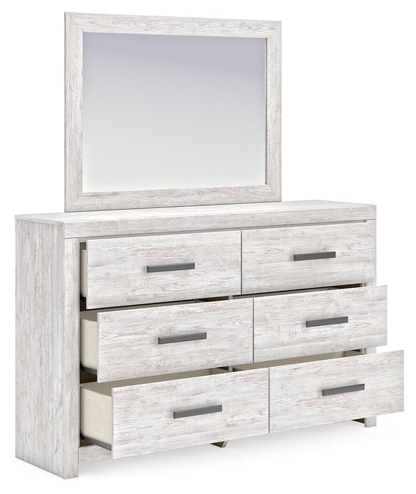 Cayboni Dresser and Mirror - Eclectic 79 Furniture Store