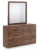 Fortlorn Dresser and Mirror - Eclectic 79 Furniture Store