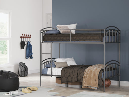 Lanceburg Bunk Bed with Ladder - Eclectic 79 Furniture Store