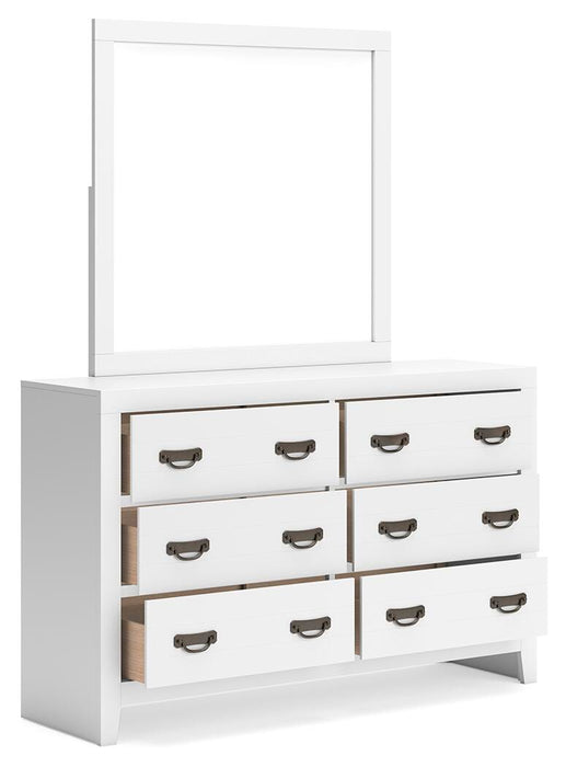 Binterglen Dresser and Mirror - Eclectic 79 Furniture Store