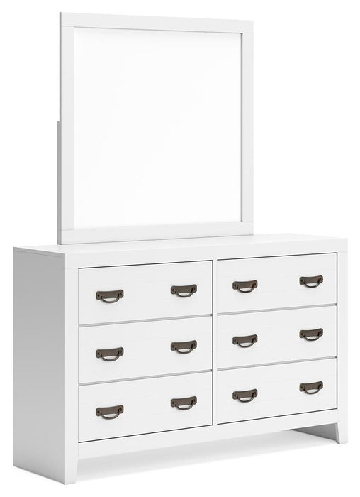 Binterglen Dresser and Mirror - Eclectic 79 Furniture Store