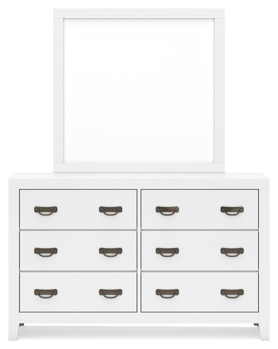 Binterglen Dresser and Mirror - Eclectic 79 Furniture Store