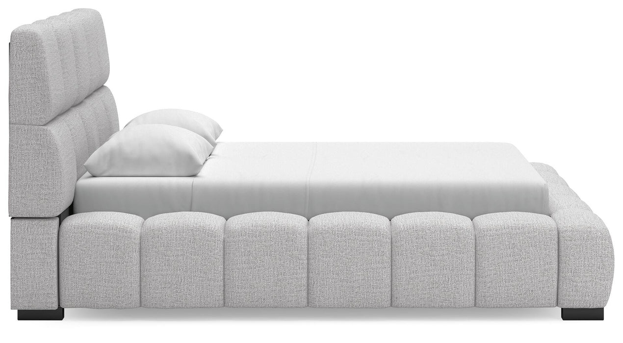 Grendusk Upholstered Bed - Eclectic 79 Furniture Store