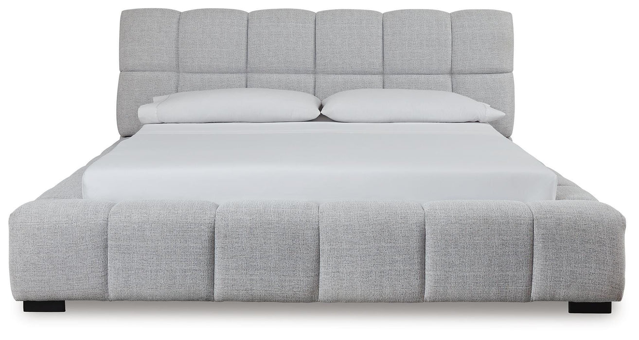 Grendusk Upholstered Bed - Eclectic 79 Furniture Store
