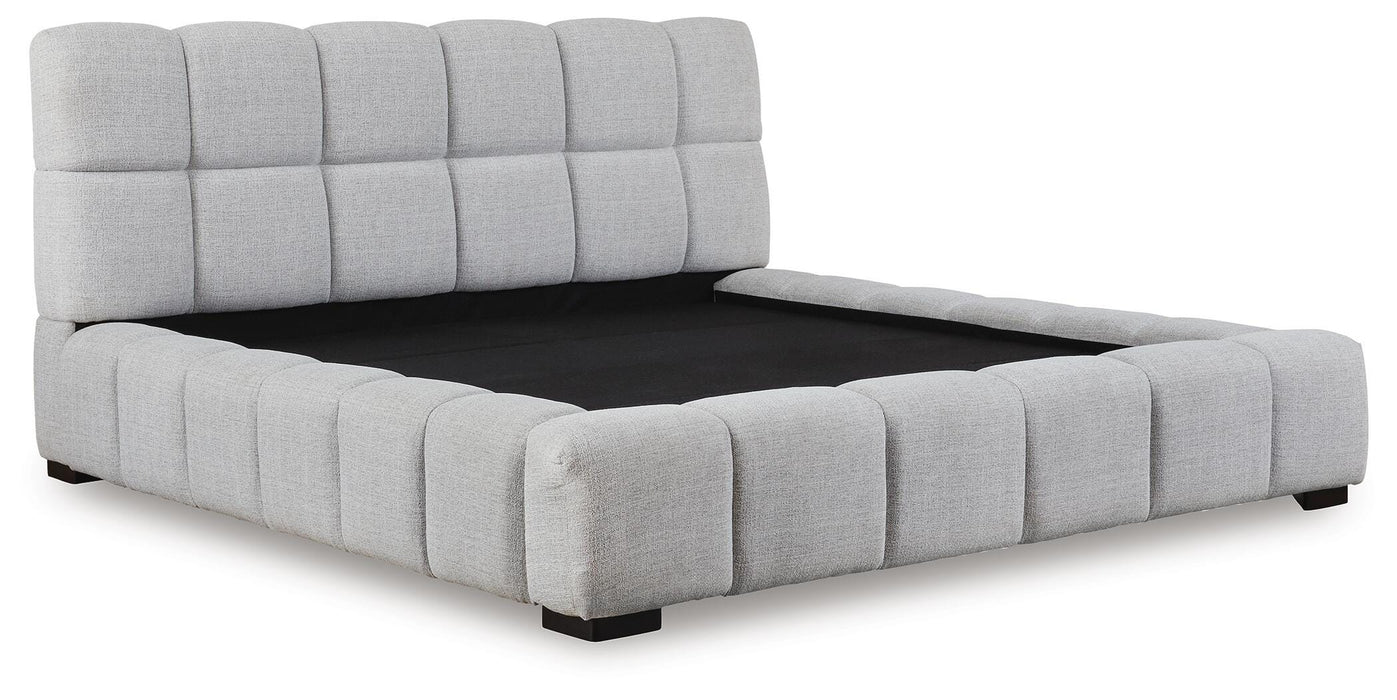 Grendusk Upholstered Bed - Eclectic 79 Furniture Store