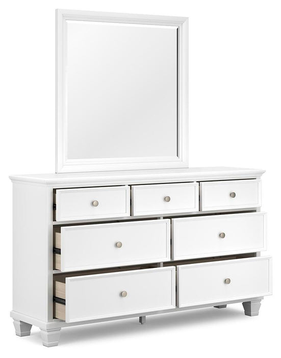 Fortman Dresser and Mirror - Eclectic 79 Furniture Store