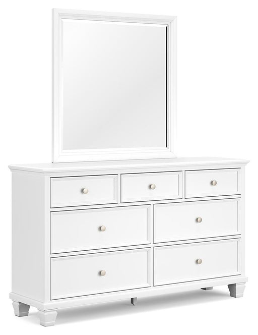 Fortman Dresser and Mirror - Eclectic 79 Furniture Store