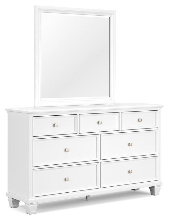 Fortman Dresser and Mirror - Eclectic 79 Furniture Store