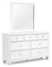 Fortman Dresser and Mirror - Eclectic 79 Furniture Store