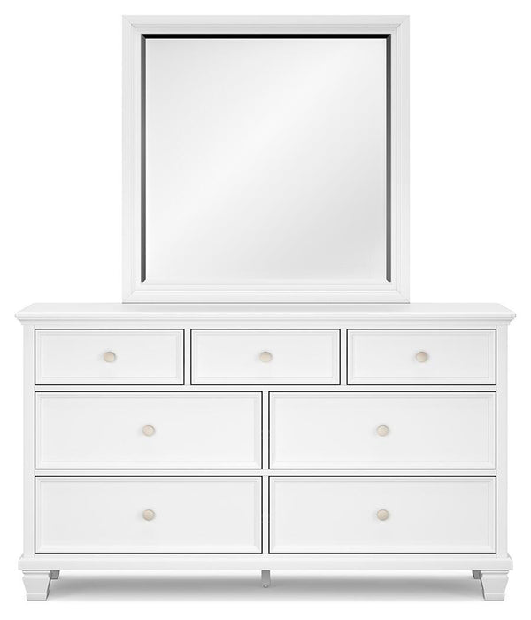 Fortman Dresser and Mirror - Eclectic 79 Furniture Store