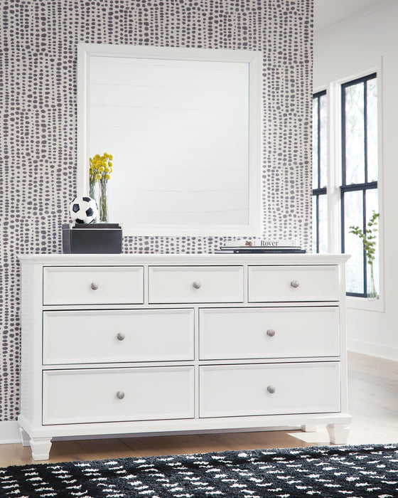 Fortman Dresser and Mirror - Eclectic 79 Furniture Store