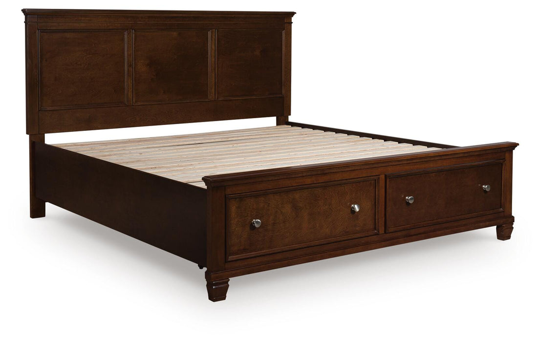 Danabrin Panel Storage Bed - Eclectic 79 Furniture Store