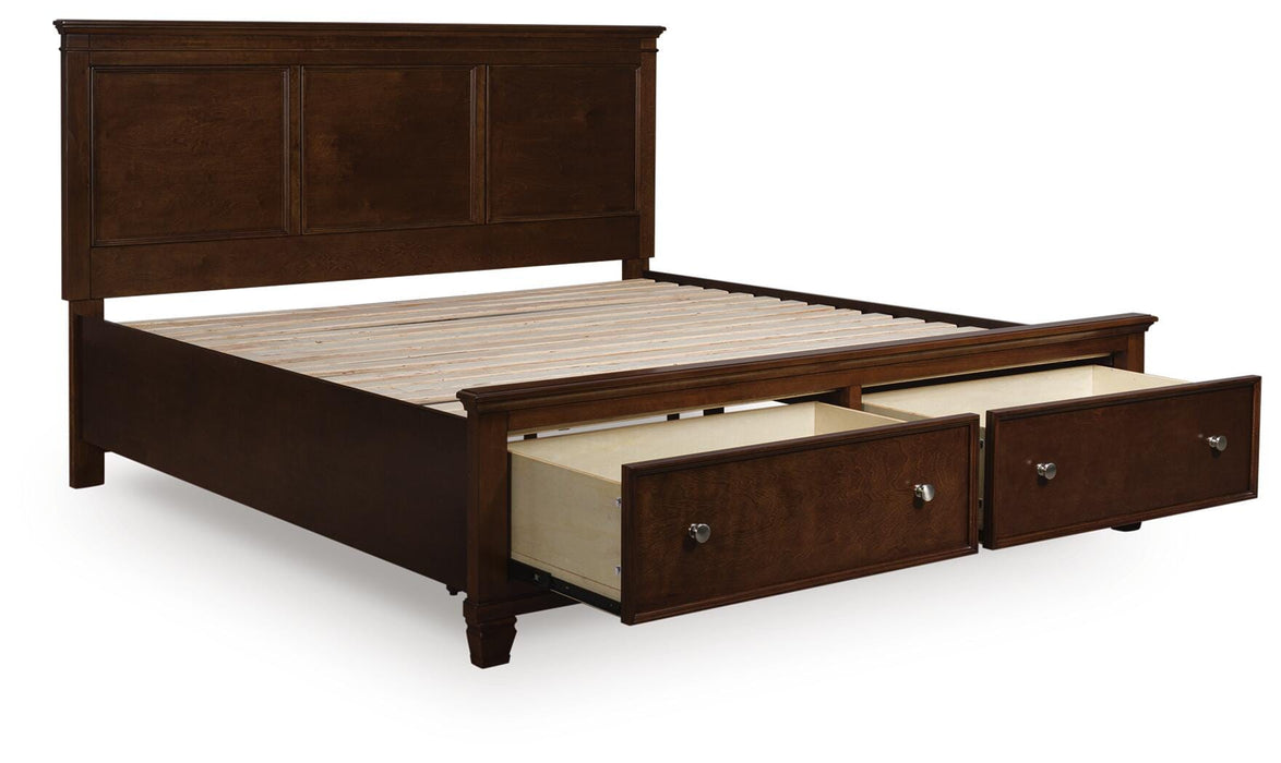 Danabrin Panel Storage Bed - Eclectic 79 Furniture Store
