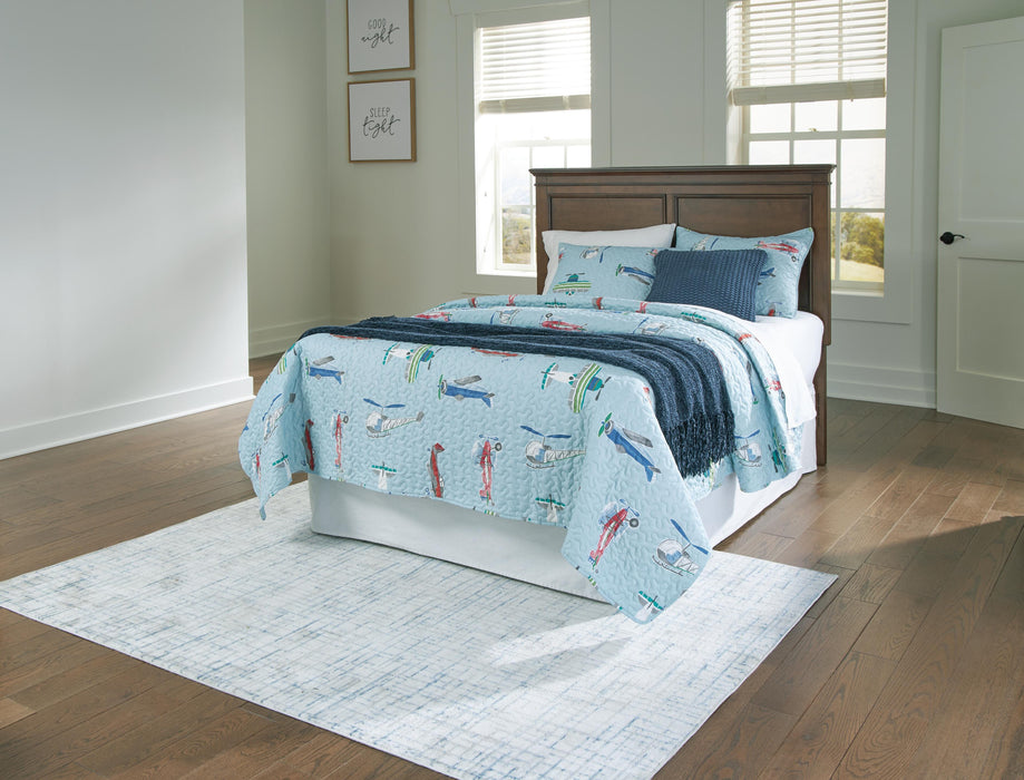 Danabrin Panel Storage Bed - Eclectic 79 Furniture Store