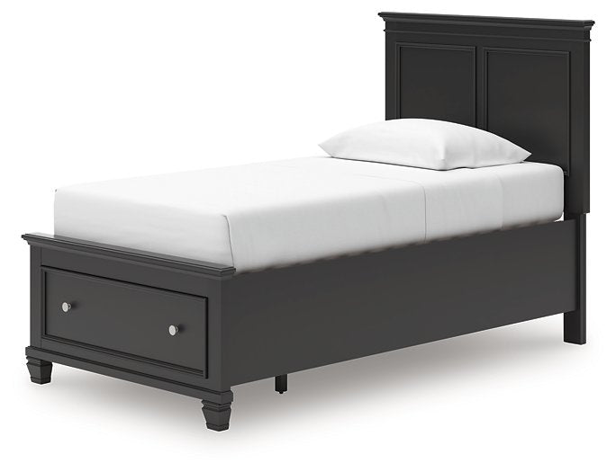 Lanolee Panel Storage Bed