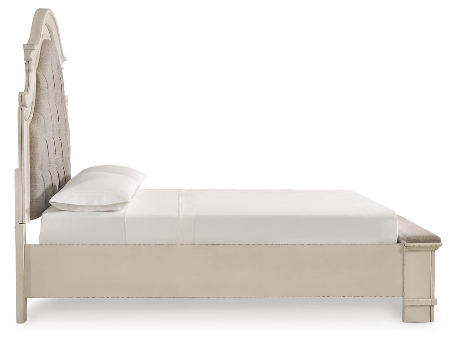 Realyn Upholstered Bed - Eclectic 79 Furniture Store