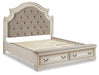 Realyn Upholstered Bed - Eclectic 79 Furniture Store