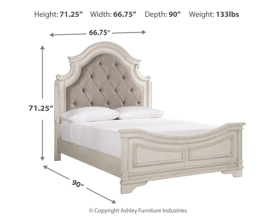 Realyn Upholstered Bed - Eclectic 79 Furniture Store