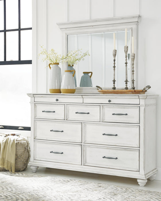 Kanwyn Dresser and Mirror - Eclectic 79 Furniture Store