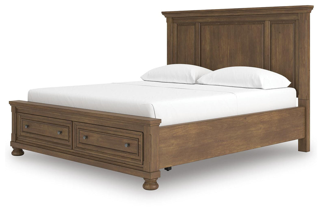 Feddinger Panel Storage Bed - Eclectic 79 Furniture Store