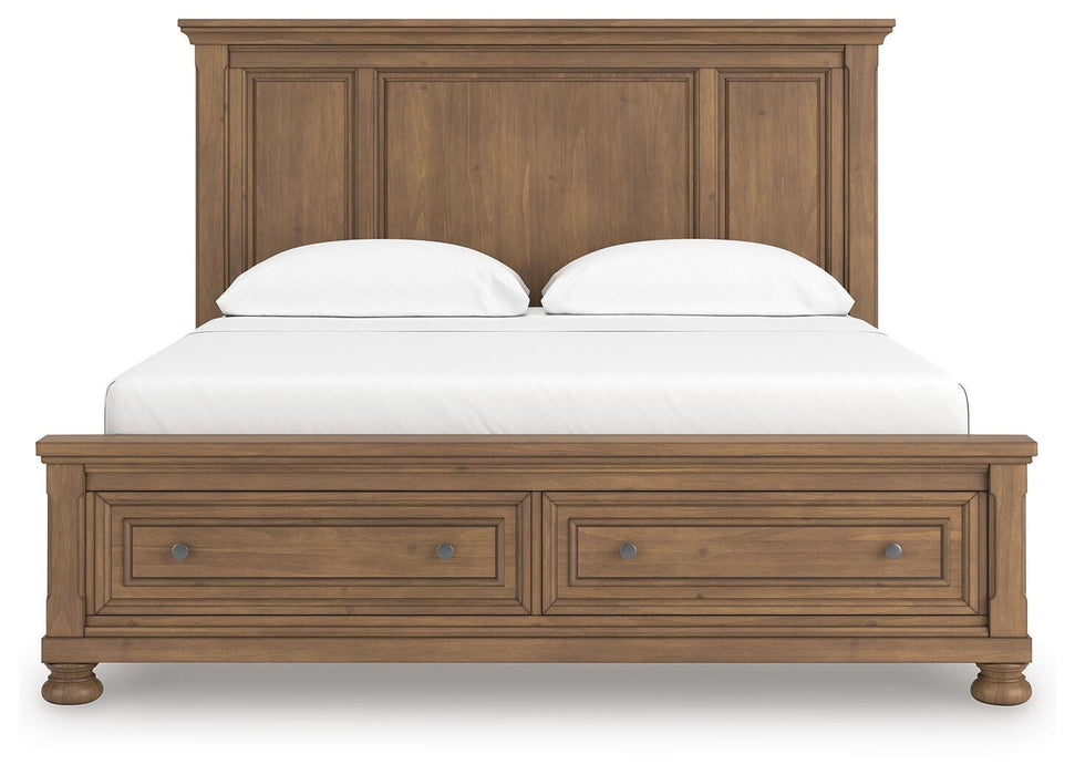 Feddinger Panel Storage Bed - Eclectic 79 Furniture Store