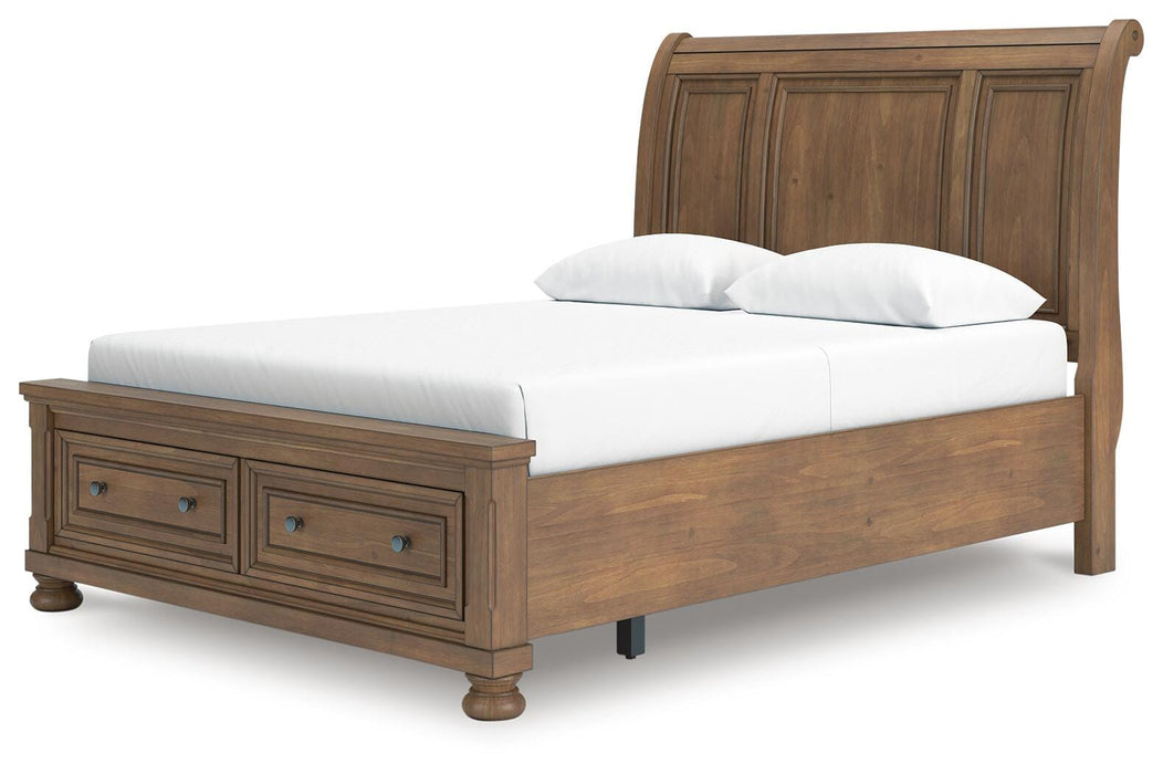 Feddinger Panel Storage Bed - Eclectic 79 Furniture Store