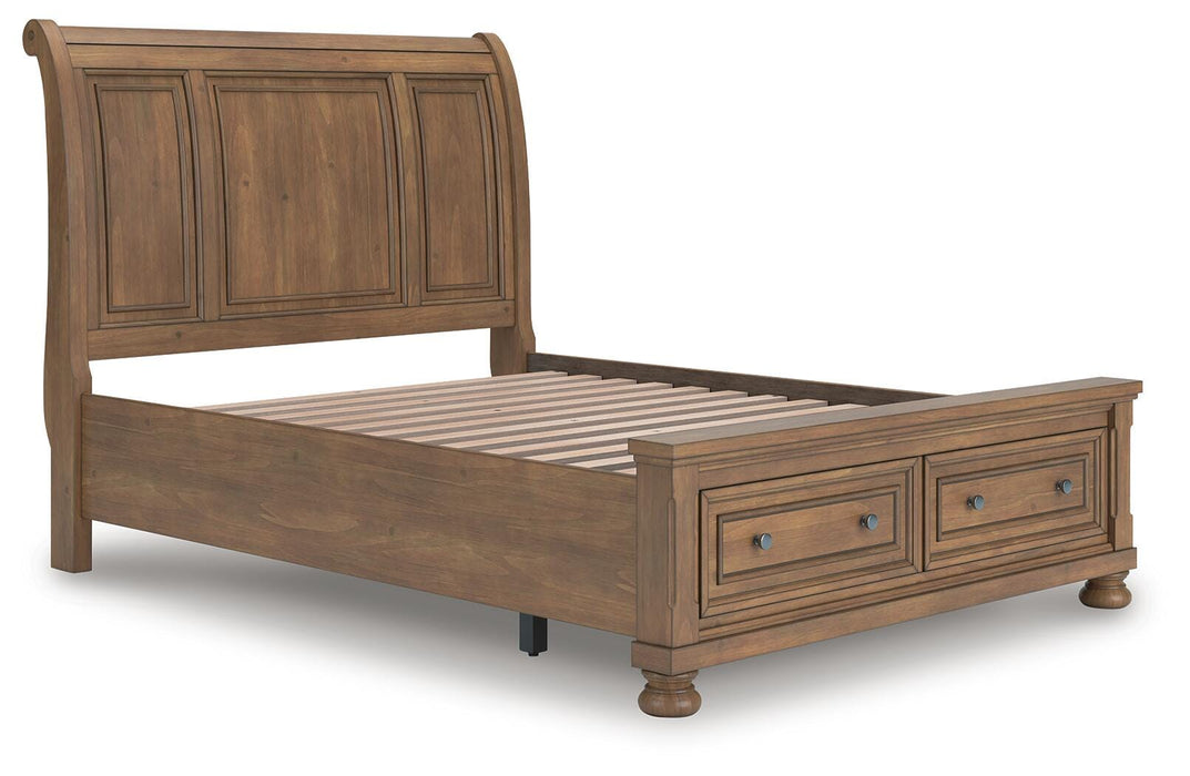 Feddinger Panel Storage Bed - Eclectic 79 Furniture Store