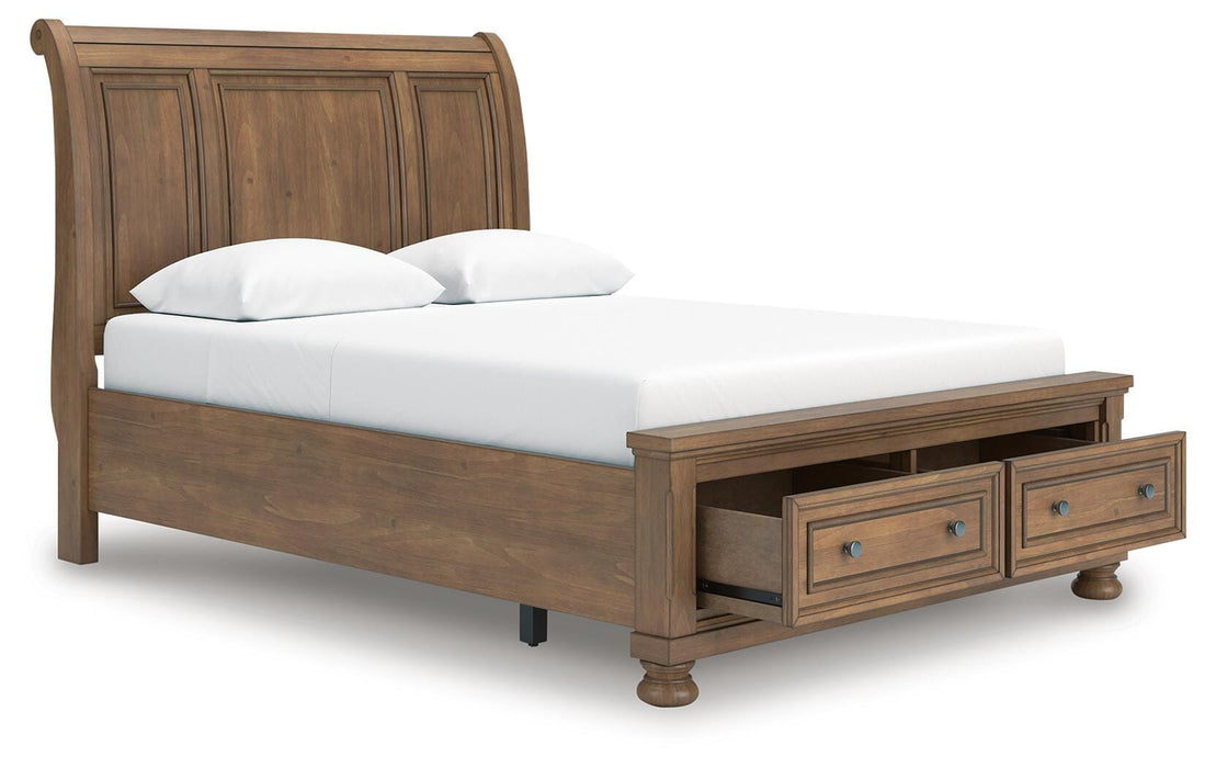 Feddinger Panel Storage Bed - Eclectic 79 Furniture Store