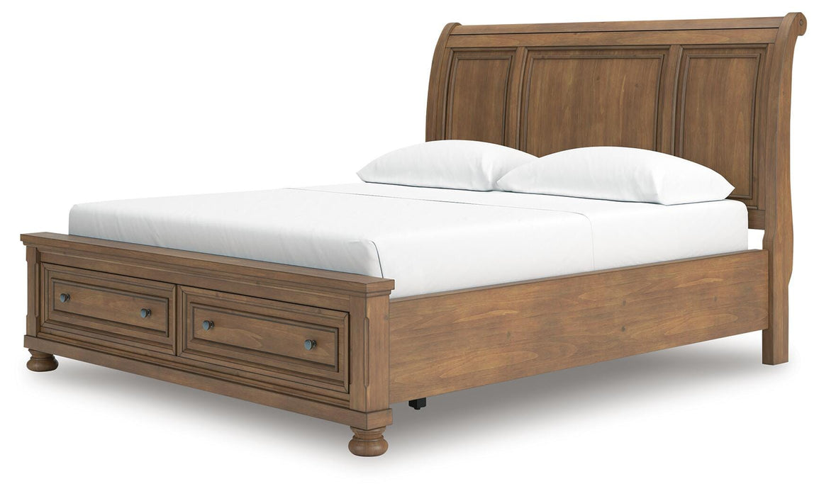 Feddinger Panel Storage Bed - Eclectic 79 Furniture Store