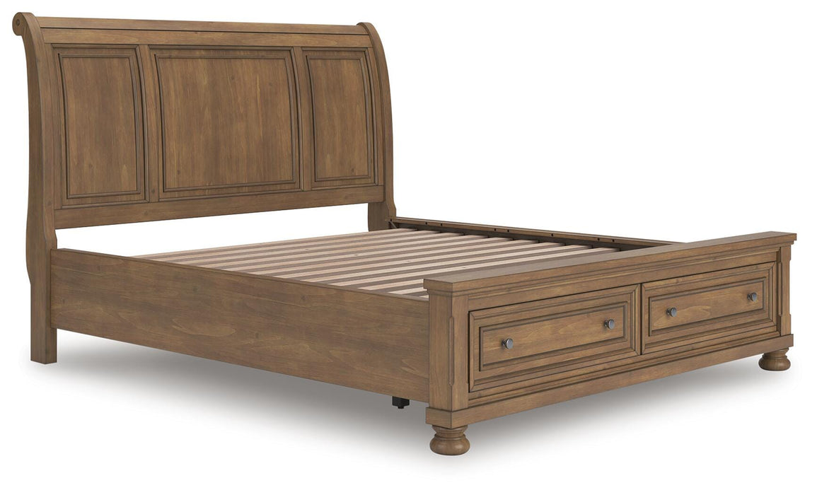 Feddinger Panel Storage Bed - Eclectic 79 Furniture Store