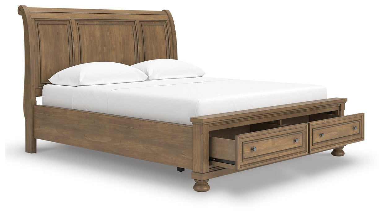 Feddinger Panel Storage Bed - Eclectic 79 Furniture Store