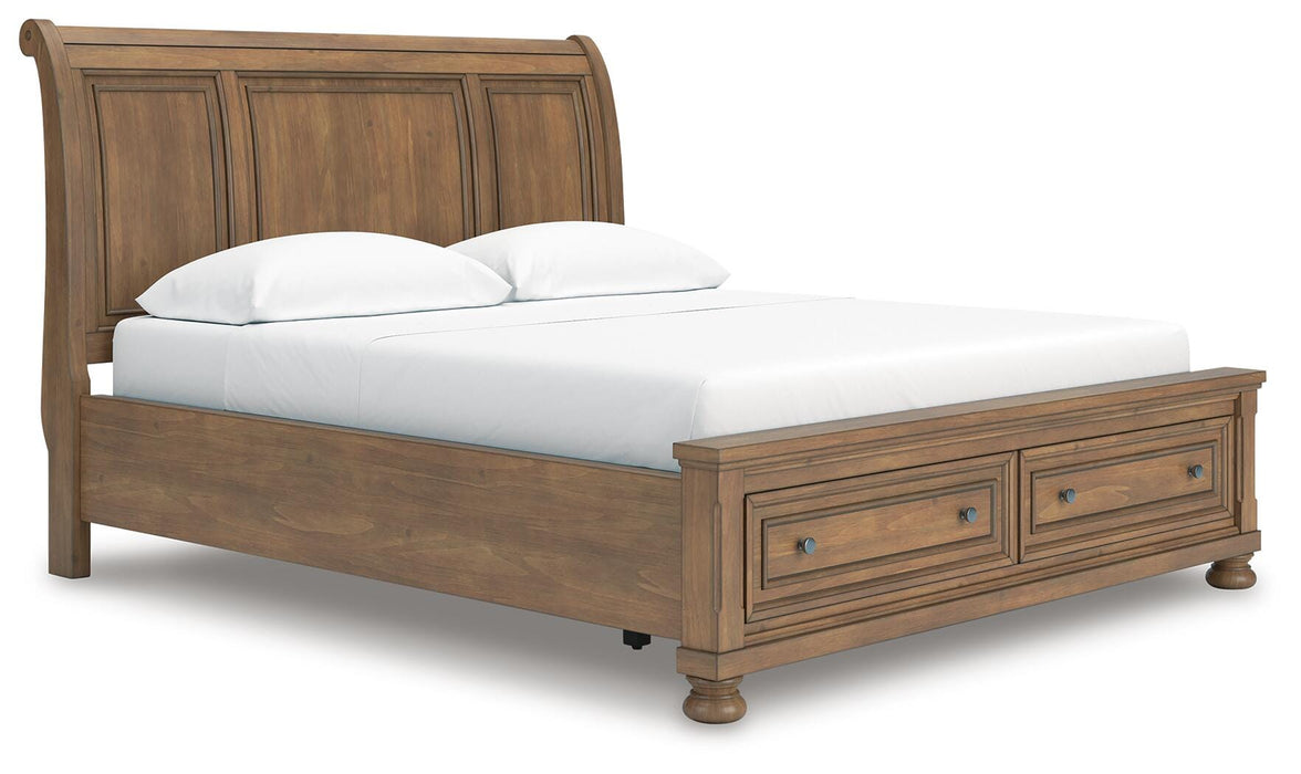 Feddinger Panel Storage Bed - Eclectic 79 Furniture Store