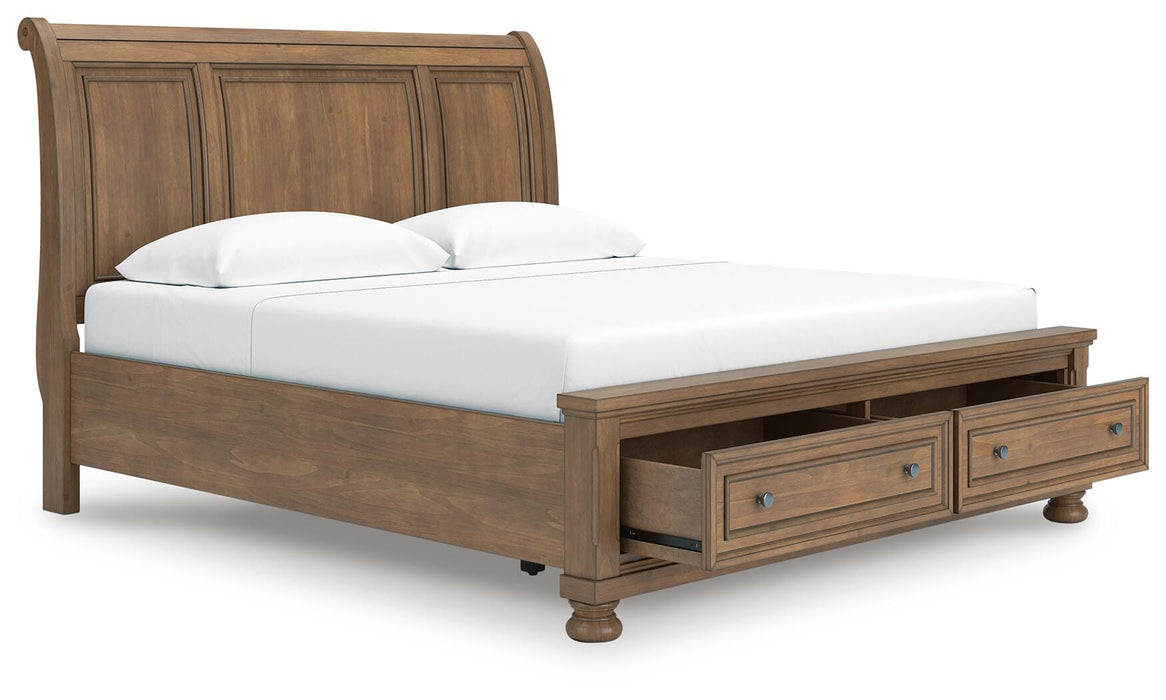 Feddinger Panel Storage Bed - Eclectic 79 Furniture Store