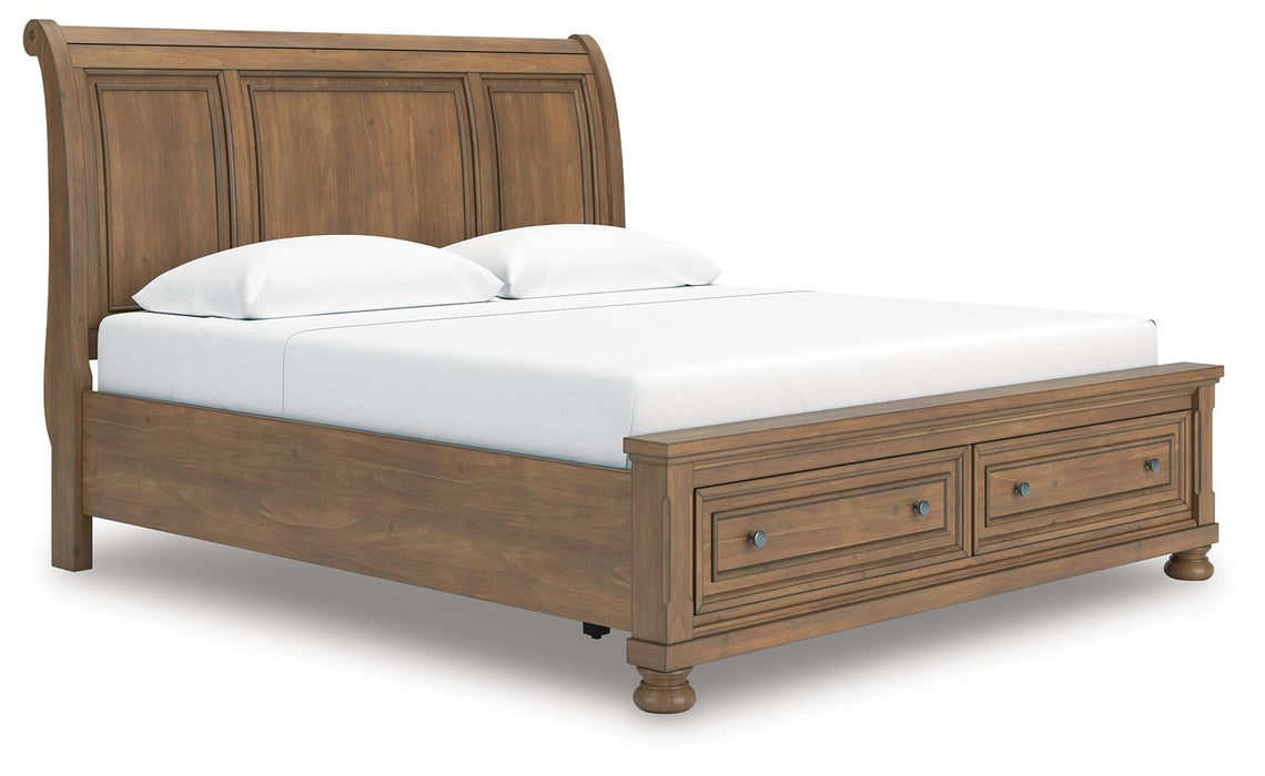 Feddinger Panel Storage Bed - Eclectic 79 Furniture Store