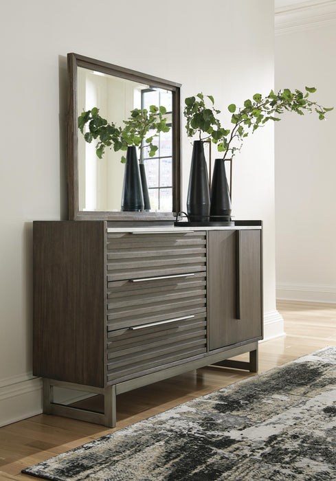 Arkenton Dresser and Mirror - Eclectic 79 Furniture Store