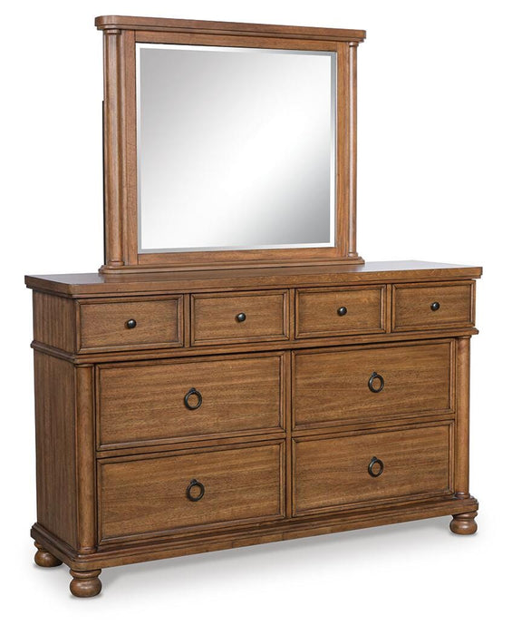 Chadworth Dresser and Mirror - Eclectic 79 Furniture Store