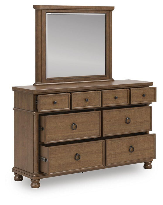 Chadworth Dresser and Mirror - Eclectic 79 Furniture Store