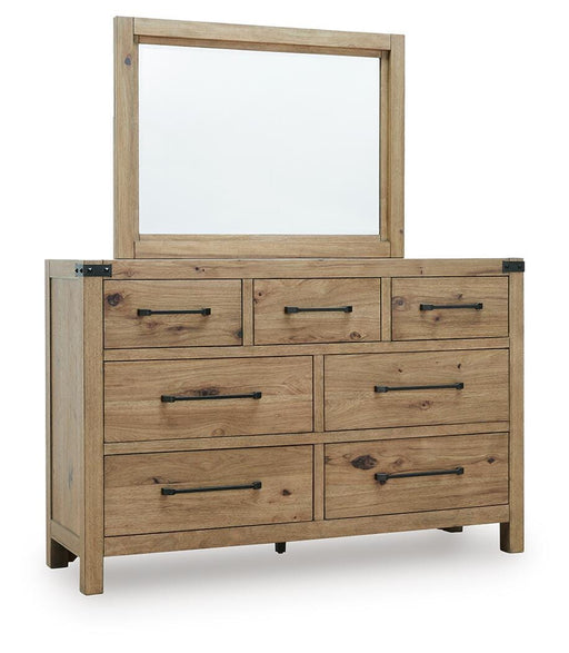 Ridgester Dresser and Mirror - Eclectic 79 Furniture Store