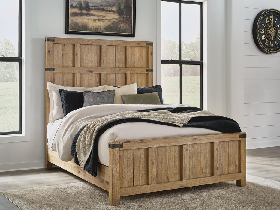 Ridgester Bed - Eclectic 79 Furniture Store