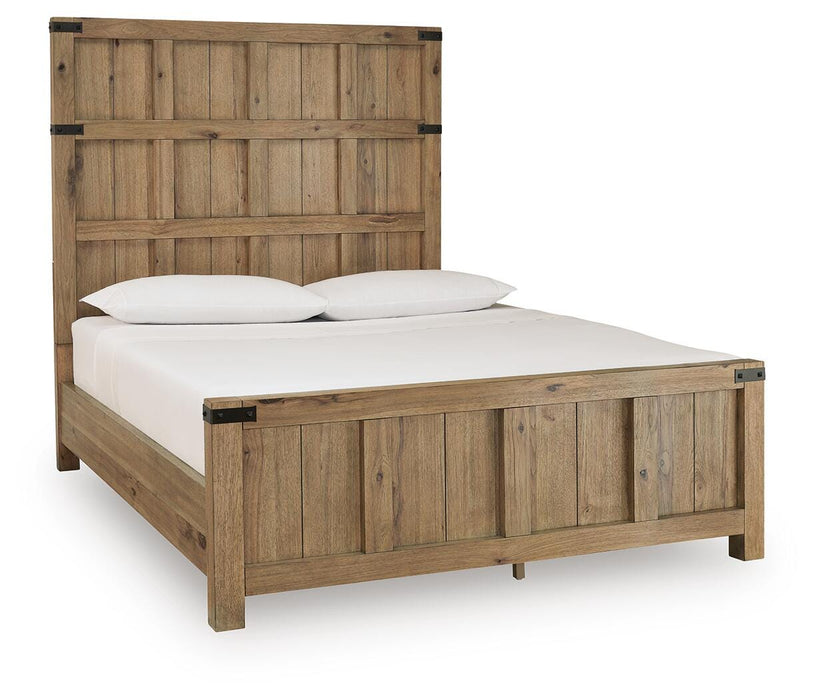 Ridgester Bed - Eclectic 79 Furniture Store